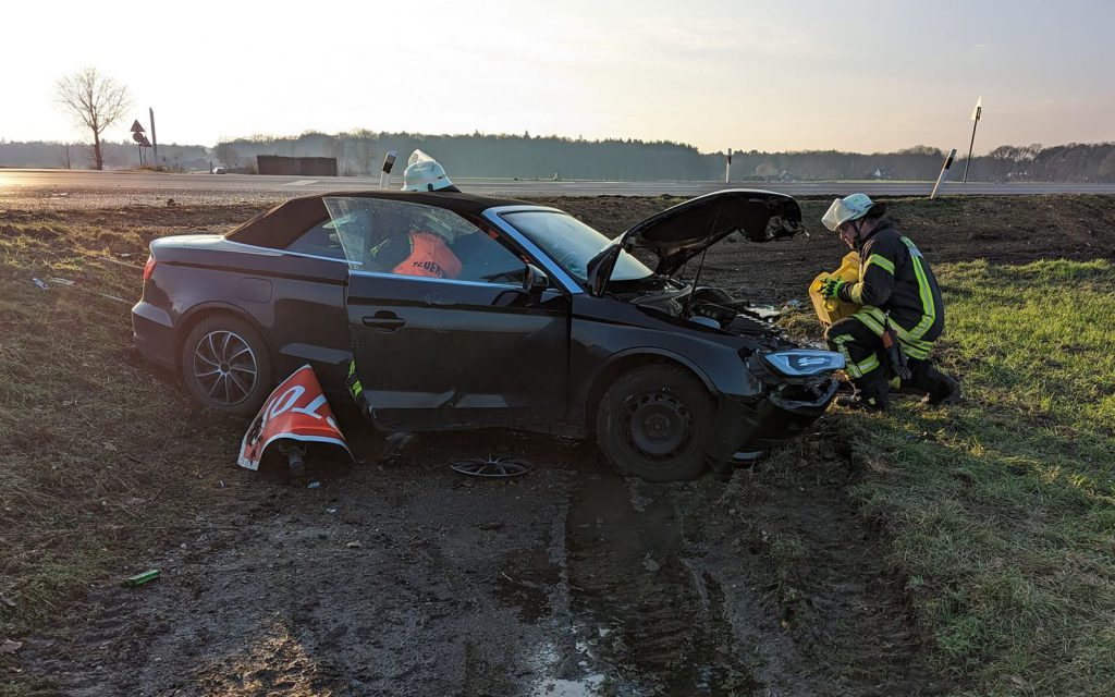 Verletzte bei Verkehrsunfall in Tüschenbroich