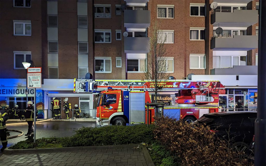Erneutes Brandereignis im Provinzialhochhaus auf der Parkhofstraße