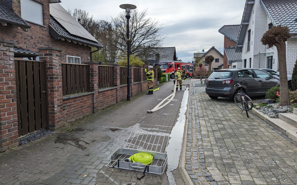Feuer in Heinsberg-Lieck: Schnelles Eingreifen der Feuerwehr verhindert Schlimmeres