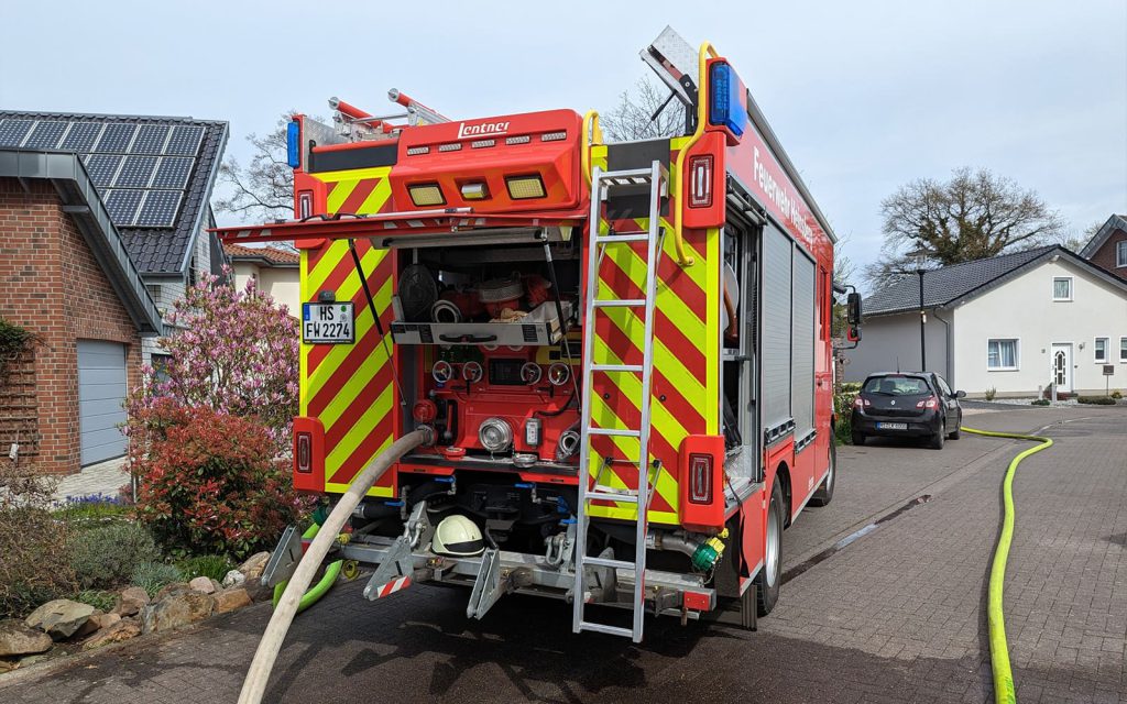 Feuer in Heinsberg-Lieck: Schnelles Eingreifen der Feuerwehr verhindert Schlimmeres