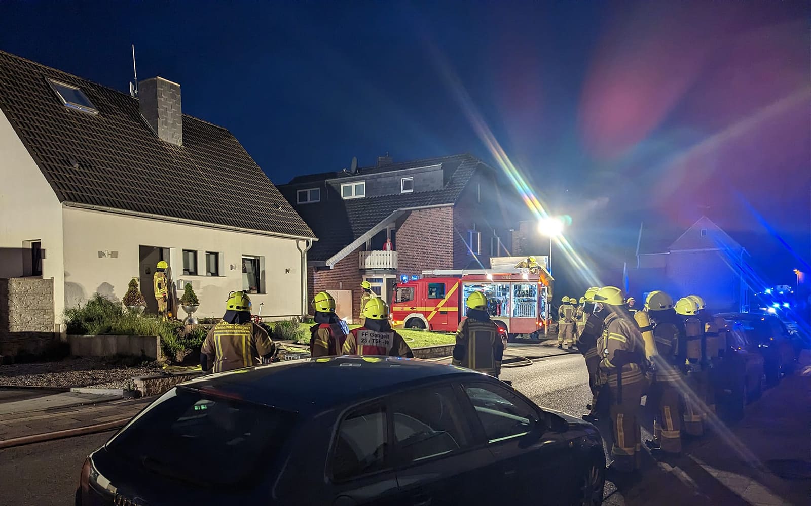 Gangelt-Langbroich: Kellerbrand in Einfamilienhaus