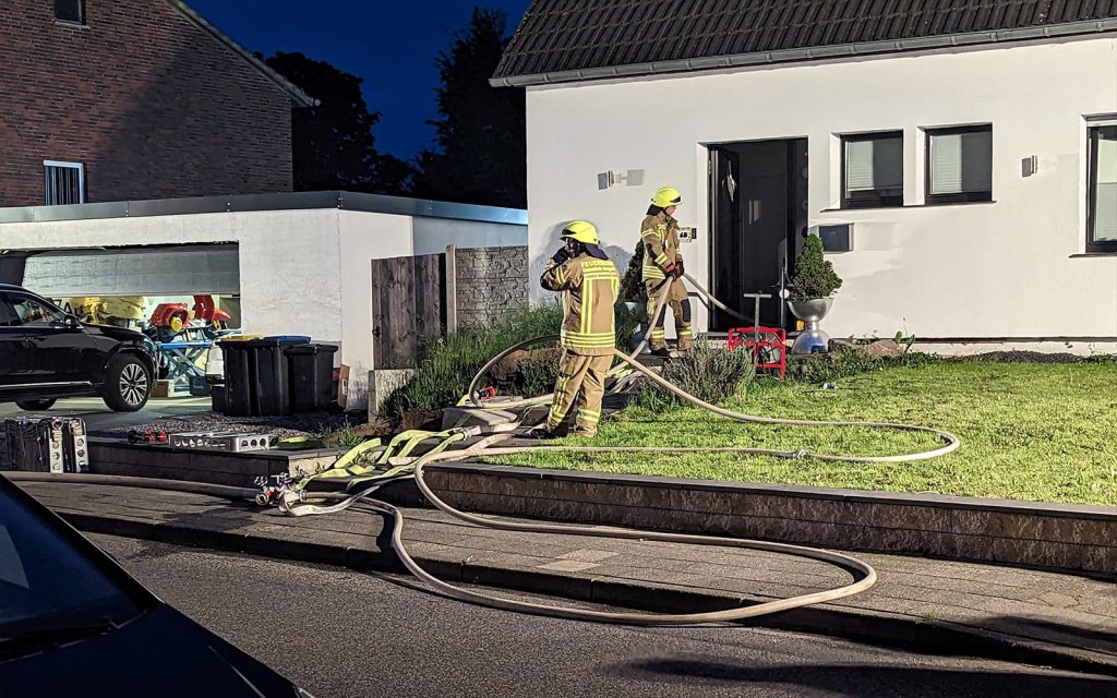 Gangelt-Langbroich: Kellerbrand in Einfamilienhaus