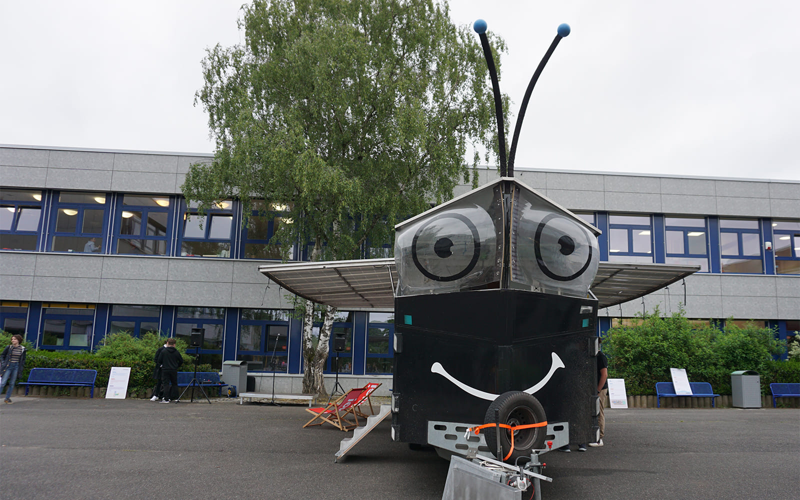 Solarbutterfly landet in Erkelenz: Auf der Suche nach 1.000 Lösungen gegen den Klimawandel