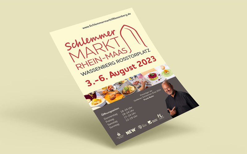 Regionale Köstlichkeiten und internationale Spezialitäten: Der Schlemmermarkt Rhein-Maas 2023 verspricht Genussmomente