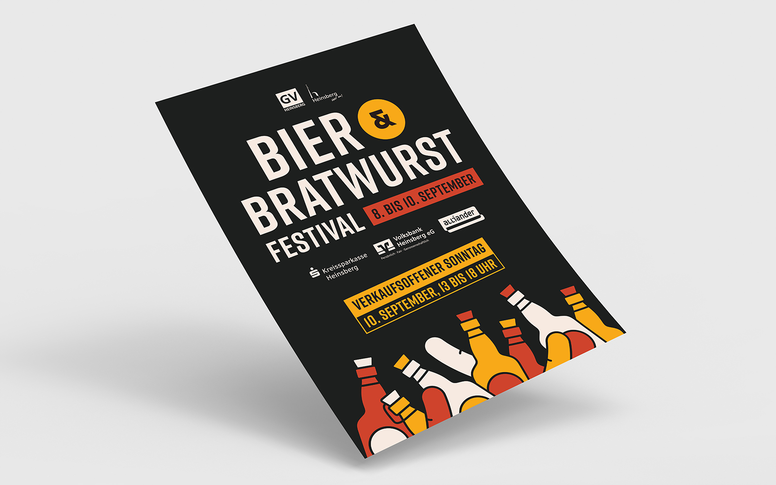 Bier- und Bratwurst Festival in Heinsberg: Drei Tage feinste Braukunst und Bratwurstkultur
