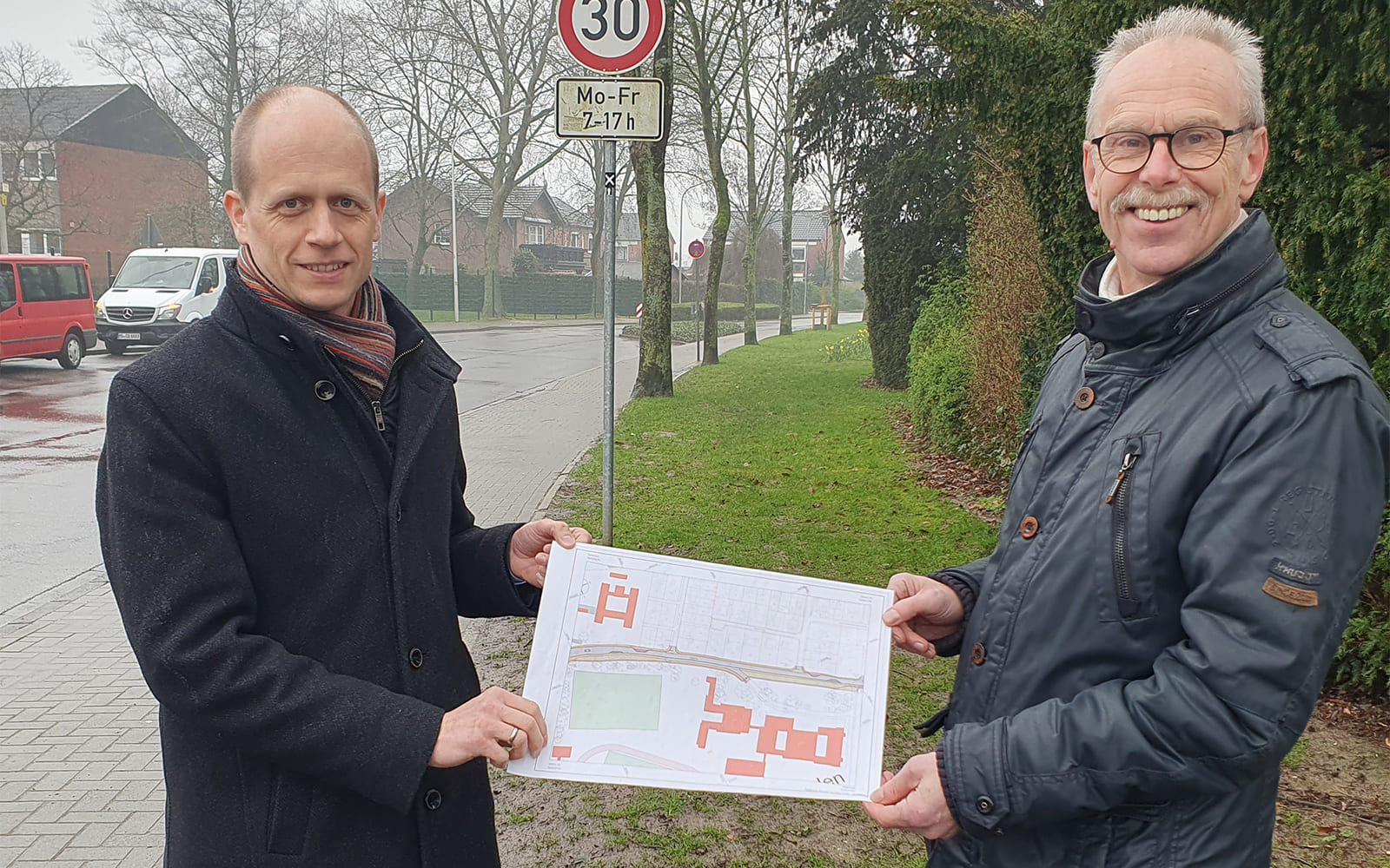 Förderung des Radverkehrs in Heinsberg-Oberbruch: Neuer Radweg am Schulzentrum geplant