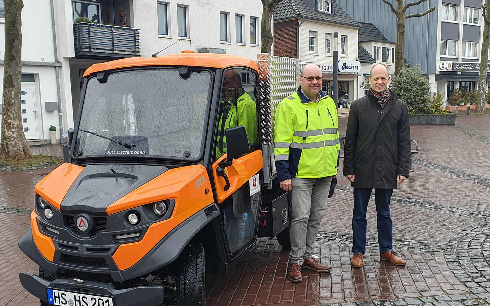 Umweltfreundlich und leise: Neues Elektrofahrzeug für die Stadtreinigung