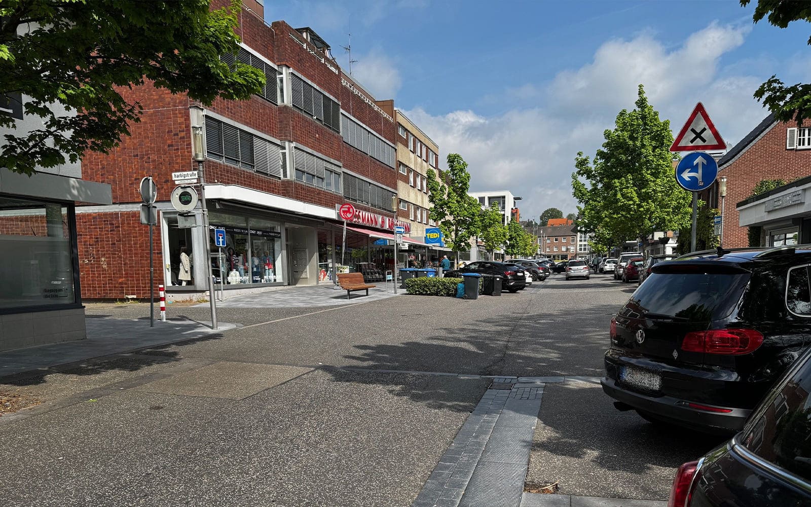 Parkhofstraße in Hückelhoven: Teilerneuerung der Fahrbahn steht an